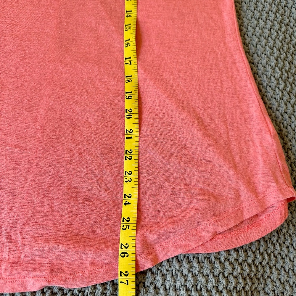 Athleta Coral Orange Tank Top Size: Medium - Picture 3 of 5